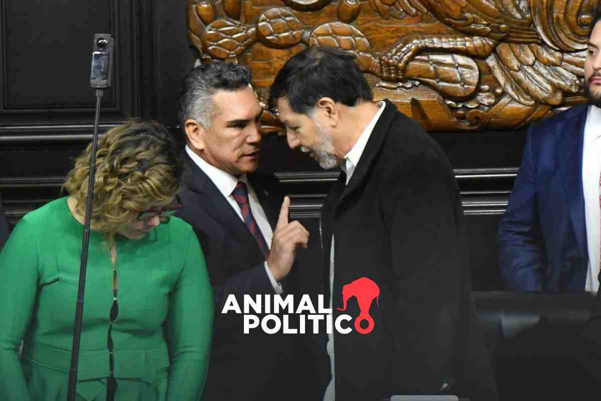 Noroña denunciará a priistas y pedirá el desafuero de Alejandro Moreno tras pelea en el Senado