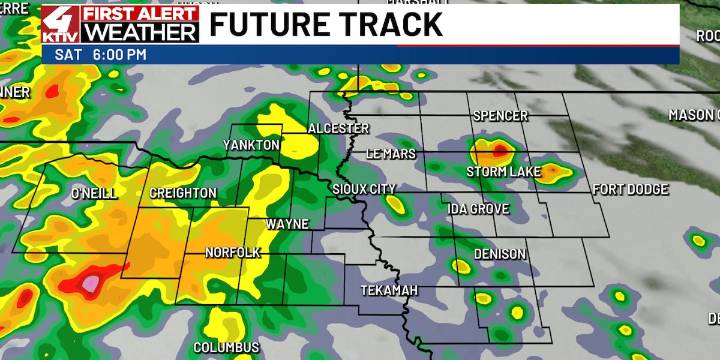 Scattered showers persist through Labor Day weekend