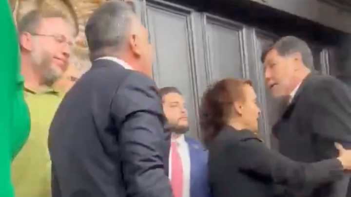 Alito Moreno agrede a Noroña en plena Comisión Permanente