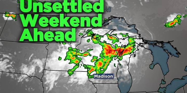 Warm conditions before storms head in this weekend