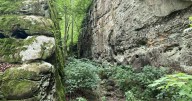 Take on Giant City's rugged Red Cedar Trail and stone fort history walk