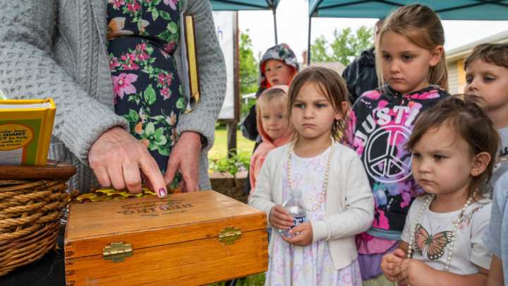 Northern Michigan library holds funeral for tortoise lost in fire