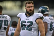 Jason Kelce Sends NSFW Challenge to Young Eagles Stars as Philly Icon Recalls Shocking Super Bowl Moment Eagles legend Jason Kelce sat down with Cooper DeJean and Reed Blankenship as they issued chall