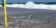 High tide from Hurricane Erin impacts sea turtles