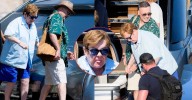 Elton John Sparks New Health Fears After Struggling to Walk on Yacht