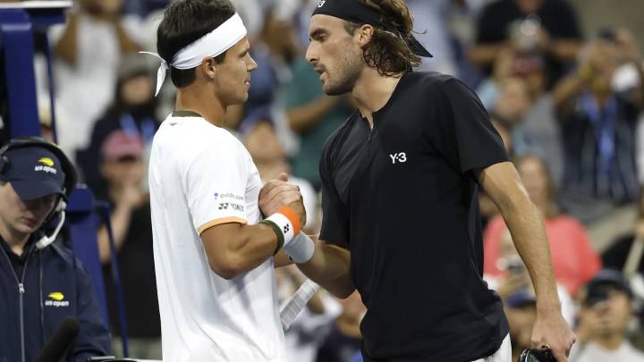 Tsitsipas pierde los nervios durante su derrota ante Altmaier en el US Open: "No te preguntes por qué te tiro al cuerpo"