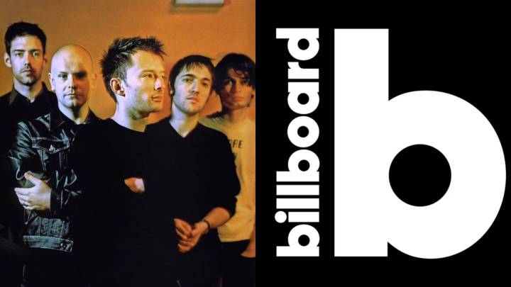 Radiohead reaparece en Top 100 de Billboard con canción de hace 28 años
