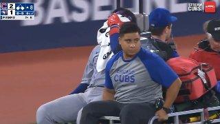 Cubs Player Returns From 60-Day IL, Gets Carted Off Field Following Freak Accident