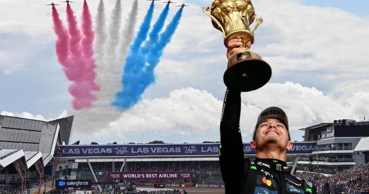 Sir... Lando Norris gana el GP de Gran Bretaña 2025 en caótica y lluviosa carrera en Silverstone