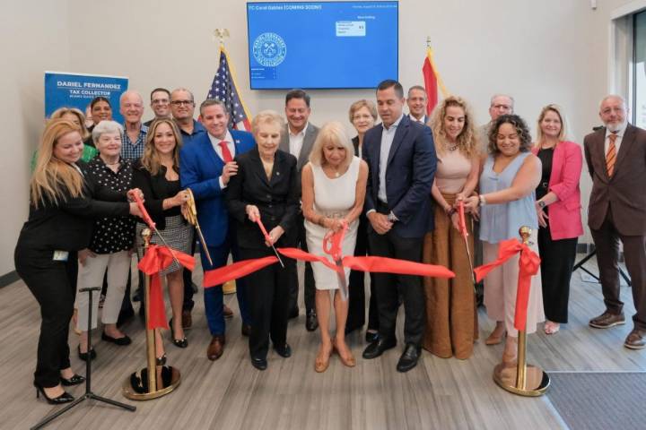 Miami-Dade County Tax Collector Dariel Fernandez Inaugurates First-Ever Tax Collector’s Office in Coral Gables