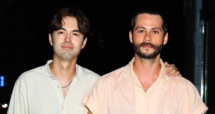 Dylan O’Brien & James Sweeney Attend Private Q&A For New Movie ‘Twinless’ In New York City 