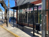 Se colocaron seis nuevas «garitas» para pasajeros de transporte público