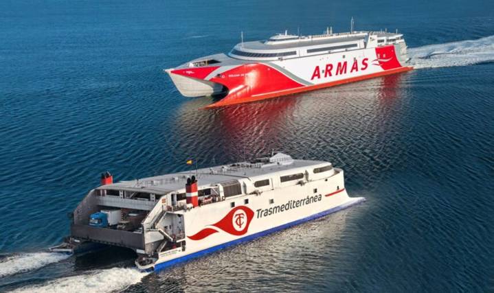 Armas Trasmediterránea vende sus operaciones a Baleària