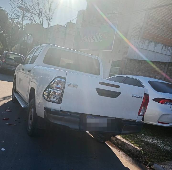 Resistencia: dos hombres resultaron heridos en accidente sobre Avenida Italia