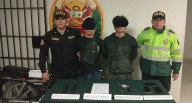 La Libertad: Dos jóvenes caen con arma de fuego y dos cartuchos de dinamita
