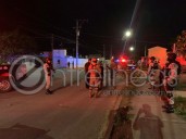 Sujetos matan a hombre en calles de la colonia Sierra Azul