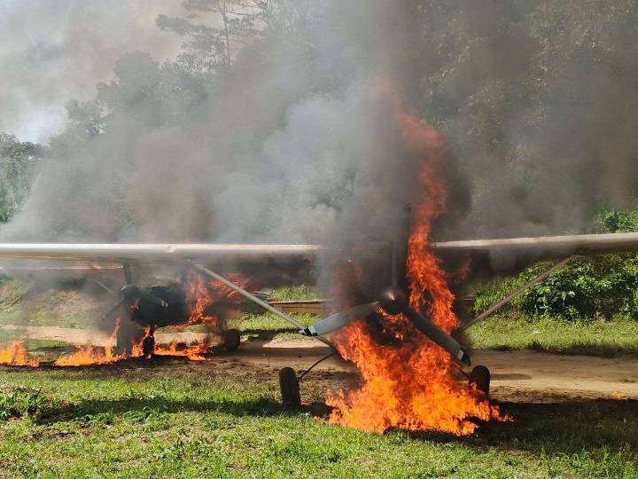 The FANB destroyed two aircraft and a Tancol logistics center in Apure.
