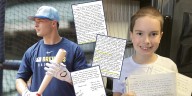Brewers first-round pick Andrew Fischer writes three