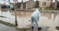 Chimbas asistió a más de 170 familias afectadas por el temporal
