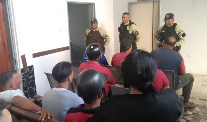 Gratiñan escuelita de motorizados de Politucupita
