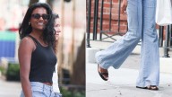 Simone Ashley Trades Heels for Chanel Slides for ‘Devil Wears Prada 2’