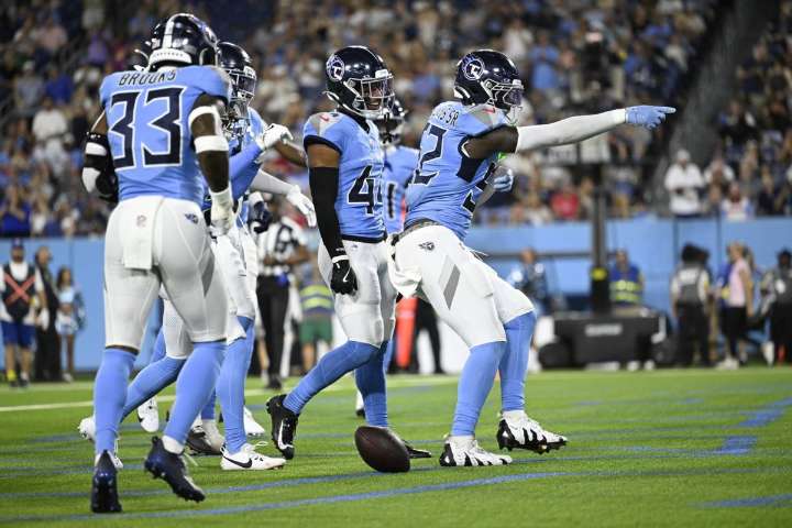 Police notified after neon green sex toy thrown onto field during Titans preseason game