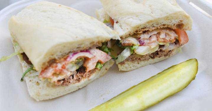 Creative menu at Samich Shack in Colorado Springs