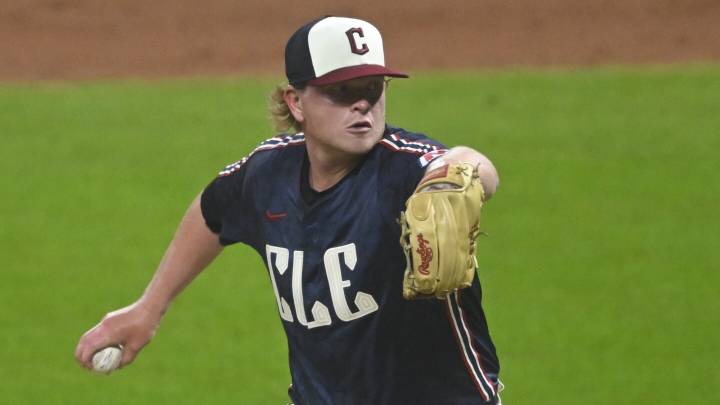 Guardians reliever Nic Enright, battling lymphoma, earns emotional first save