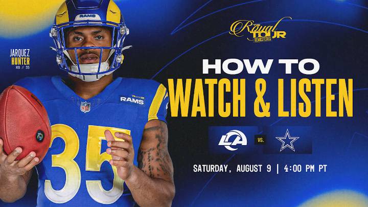 Los Angeles Rams vs. Dallas Cowboys: How to watch, listen to and live stream 2025 Preseason Week 1
