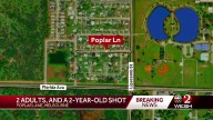 2-year-old dead, two adults in critical condition after shooting at a Melbourne home