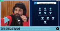 En AZZ dieron la formación del seleccionado argentino sin lateral izquierdo porque "el 3 lo tiene Karina"
