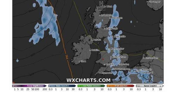 Exact date 765-mile storm to end heatwave misery as maps show deluge