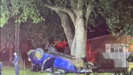 Houston man killed after car flips, crashes into oak tree in Port Arthur neighborhood