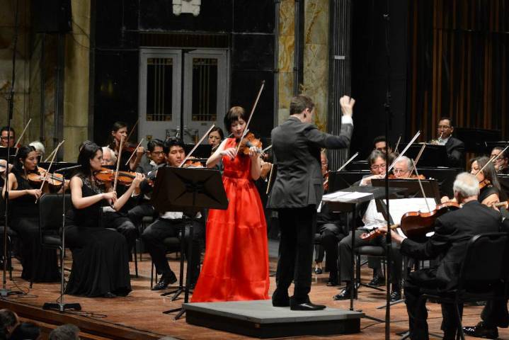 Celebran 70 años de la OTBA con recital en el Palacio de Bellas Artes