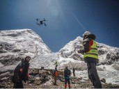 Drones take on Everest's garbage