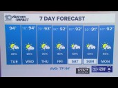 10 Weather: Tuesday midday forecast; Aug. 19, 2025