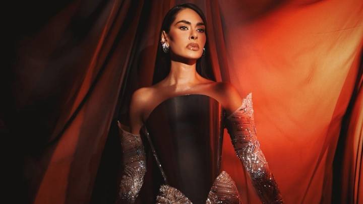 Galilea Montijo encanta a público de 'La Casa de los Famosos México' con entallado vestido dorado