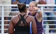 Four-time Grand Slam winner sends clear message to Jelena Ostapenko after exchange with Townsend