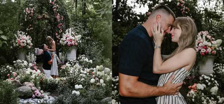 Taylor Swift tuvo la pedida de mano soñada, se compromete con Travis Kelce