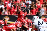 Yes, Malik Washington was the starter at QB for Maryland. Then the freshman showed why