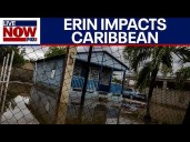 Puerto Rico reacts to Hurricane Erin as massive storm soaks the island