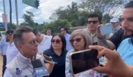 Pablo Lemus recorre nodo vial en Puerto Vallarta; promete mejorar movilidad