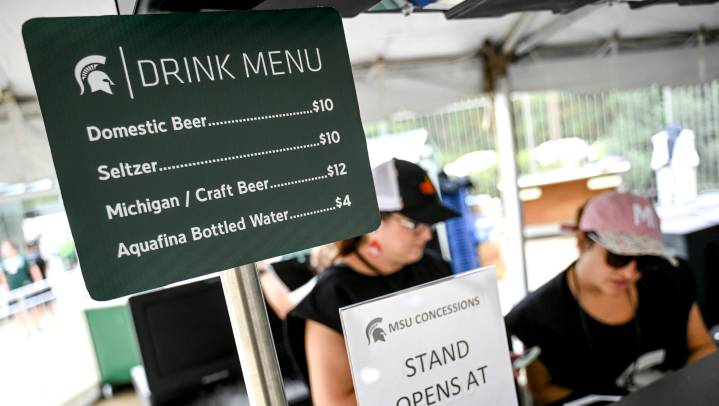 MSU privatized football concessions. Here's what food, alcohol to expect