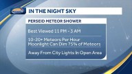 Perseid meteor shower to peak Tuesday night, Wednesday morning in New Hampshire sky