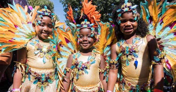 Notting Hill Carnival in pictures as huge crowds turn out for first day of celebration