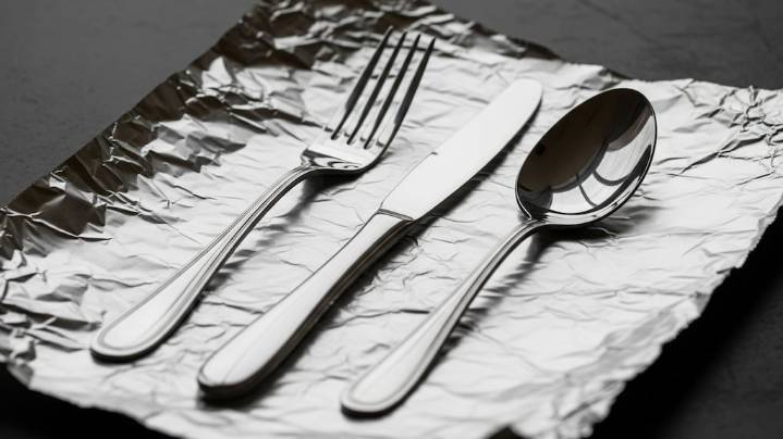 El truco con papel de aluminio que deja los cubiertos como nuevos