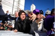 Milei fue expulsado en municipio de Buenos Aires durante campaña provincial
