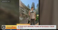 15-year-old's remains found after California Aqueduct deadly crash