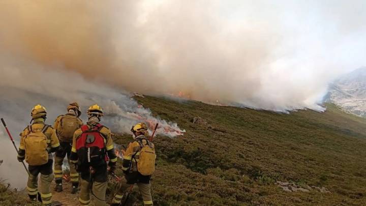 Una dramática oleada de incendios forestales
