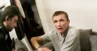 Dim dad who lied about shining laser at police helicopter was found by cops under sofa